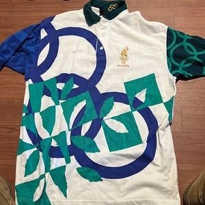 Vintage 1996 Atlanta Olympics polo